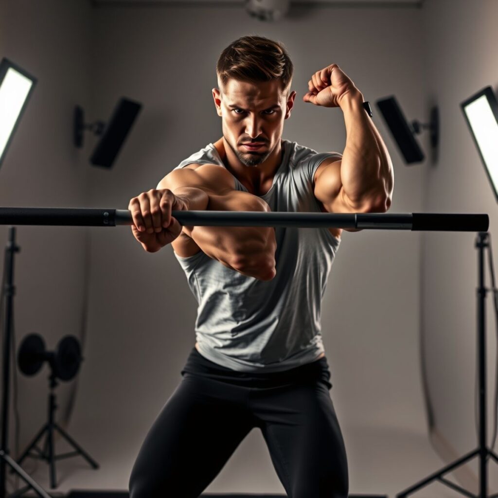 Bíceps com barra: Guia completo para treino eficiente Bíceps com barra: Guia completo para treino eficiente