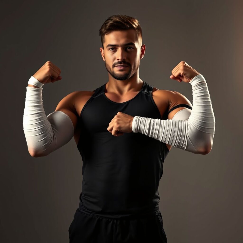 Bíceps com Bandagem: Benefícios e Aplicação no Treino Bíceps com Bandagem: Benefícios e Aplicação no Treino