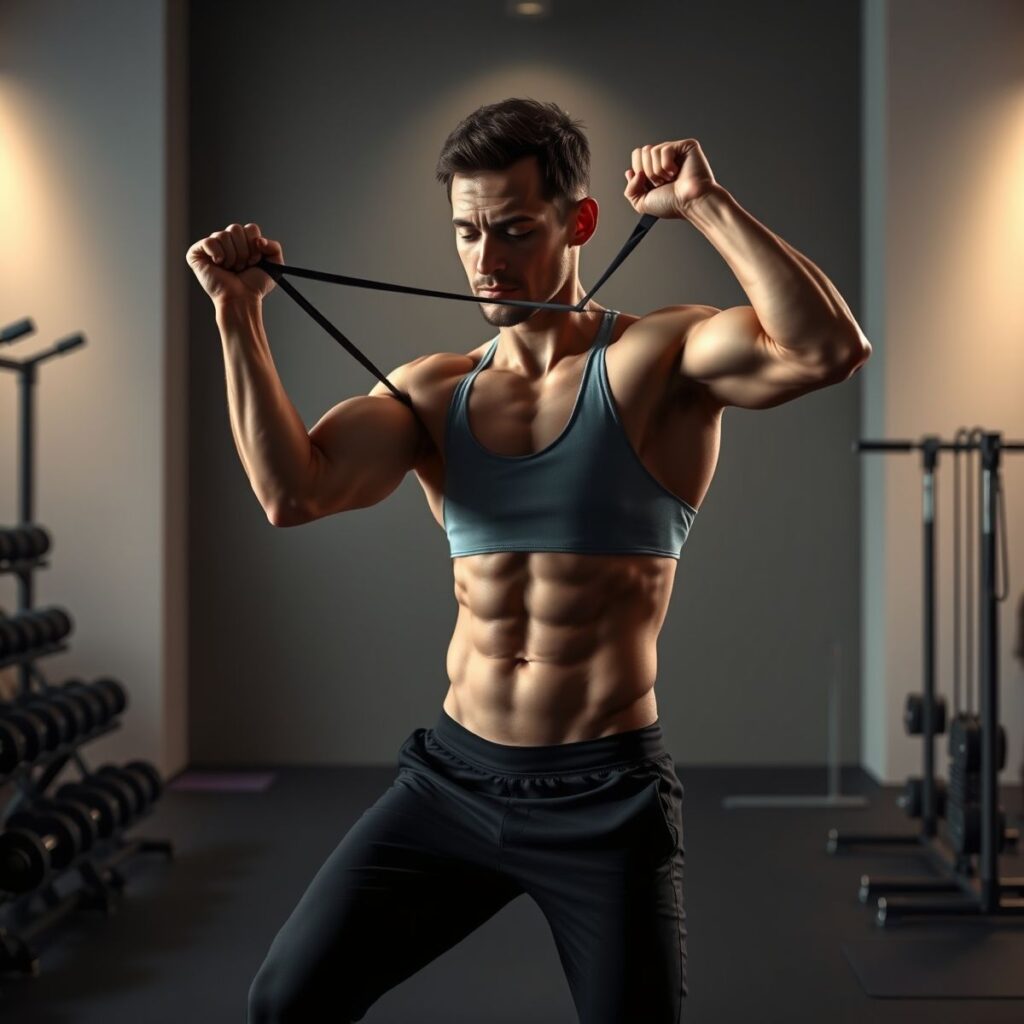 Como fazer exercícios de bíceps com elástico: Dicas e técnicas Como fazer exercícios de bíceps com elástico: Dicas e técnicas