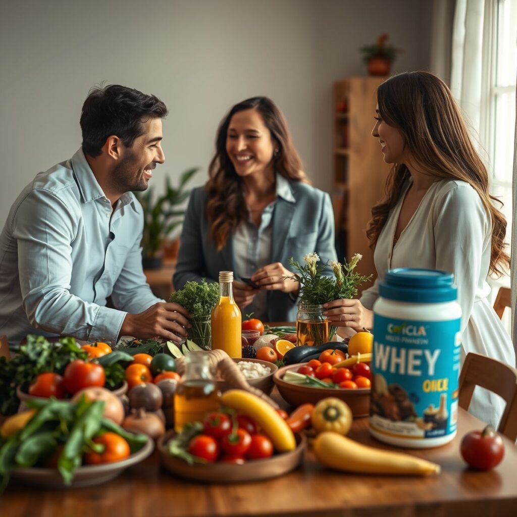Whey Protein e Dieta Mediterrânea: Benefícios e Integração Whey Protein e Dieta Mediterrânea: Benefícios e Integração