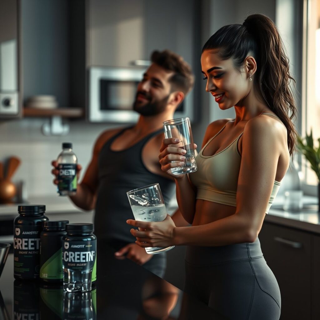 Creatina e Água: Benefícios, Uso e Importância da Hidratação Creatina e Água: Benefícios, Uso e Importância da Hidratação