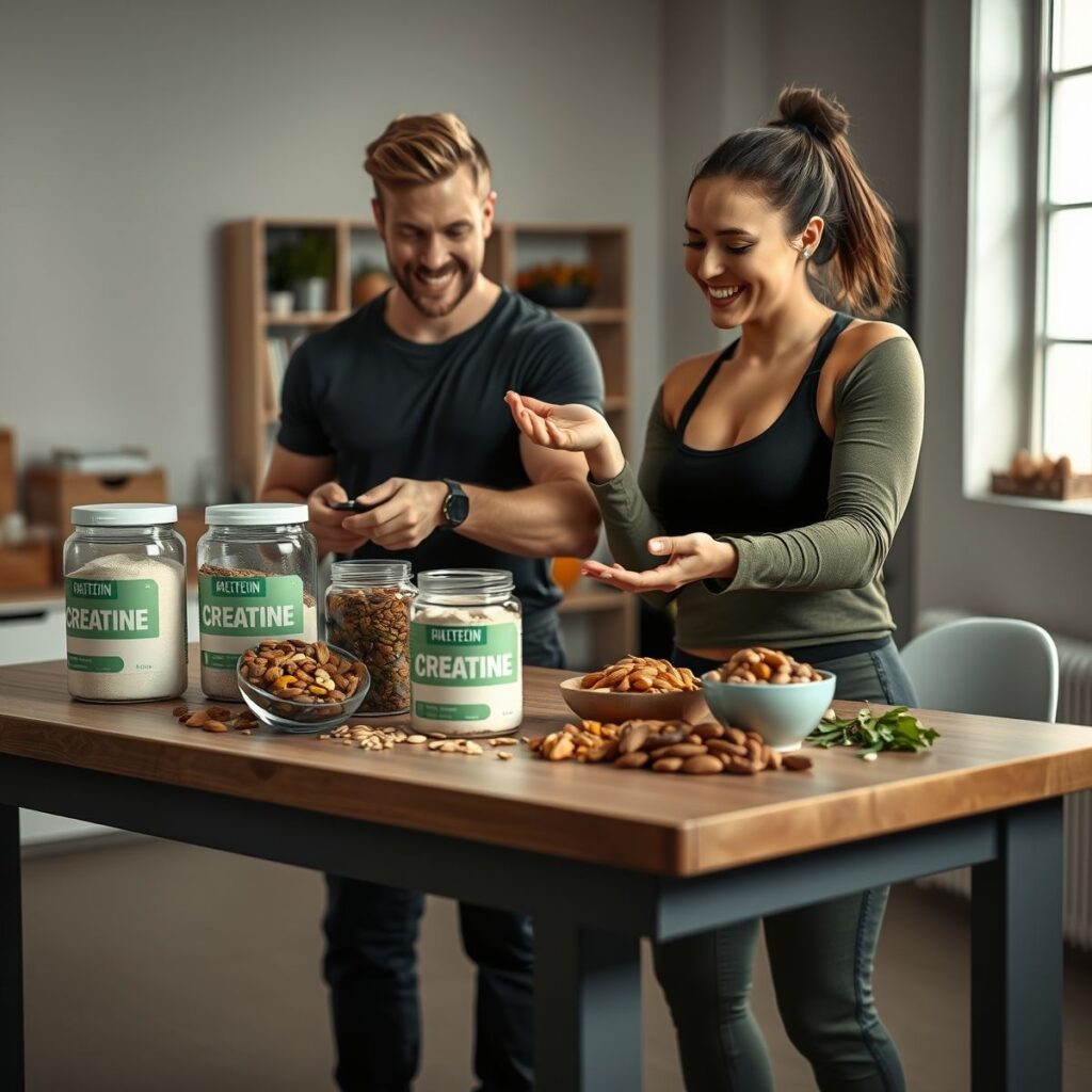 Creatina e Proteína Vegetal: Benefícios e Suplementação Creatina e Proteína Vegetal: Benefícios e Suplementação