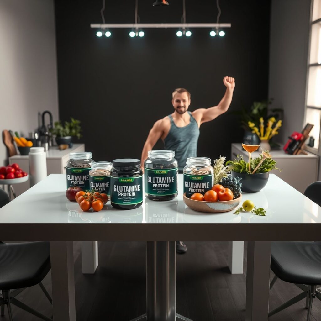 Glutamina e Whey Protein: Benefícios e Uso na Musculação Glutamina e Whey Protein: Benefícios e Uso na Musculação