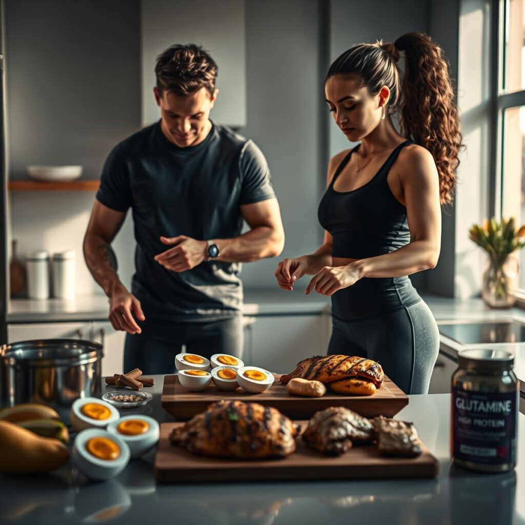 Glutamina e Proteína: Benefícios e Suplementação Eficaz Glutamina e Proteína: Benefícios e Suplementação Eficaz