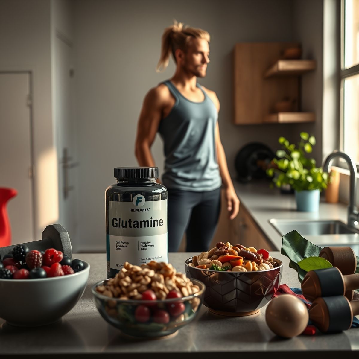 Glutamina e Nutrição para Atletas: Benefícios e Suplementação
