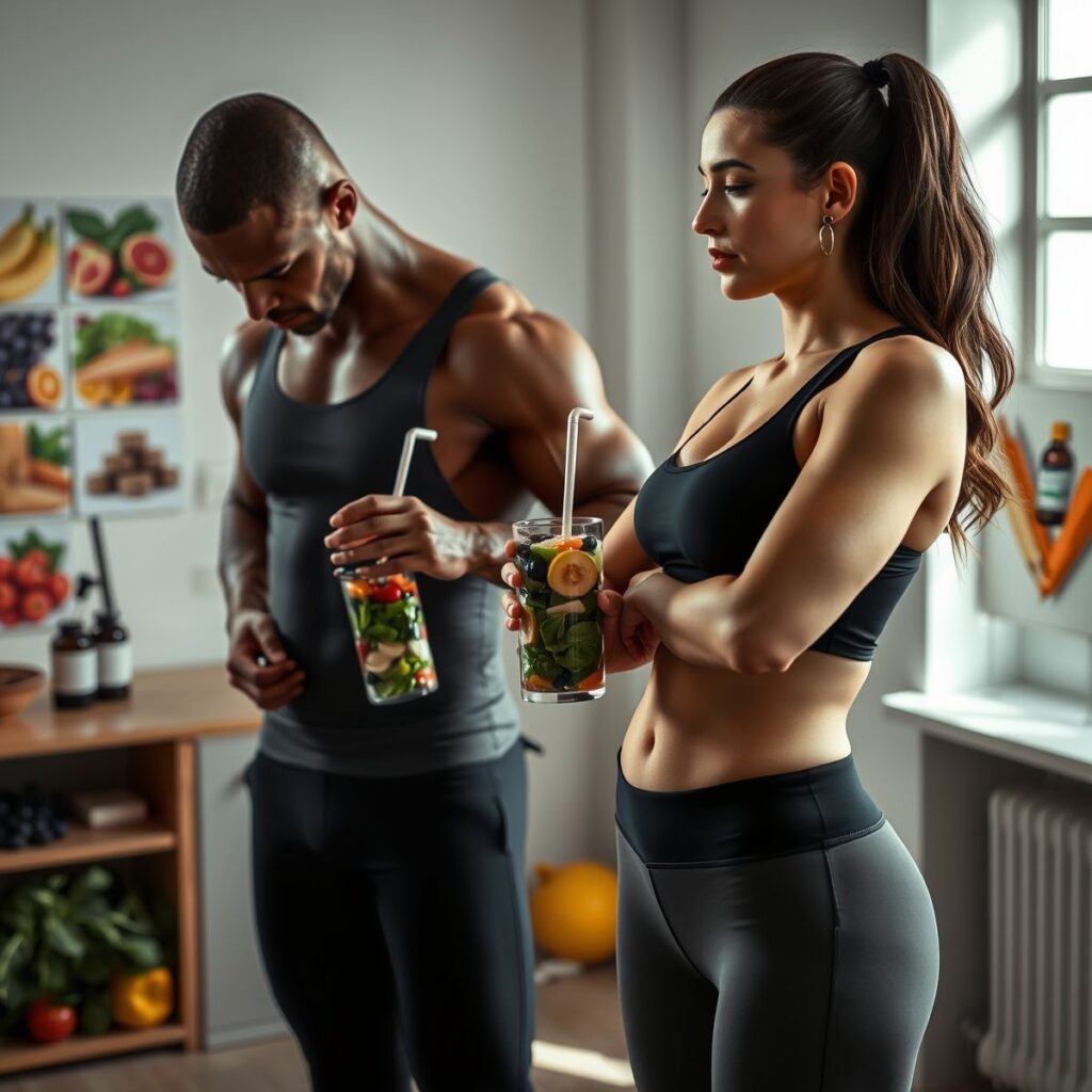 Como as vitaminas ajudam na definição muscular e seu impacto Como as vitaminas ajudam na definição muscular e seu impacto