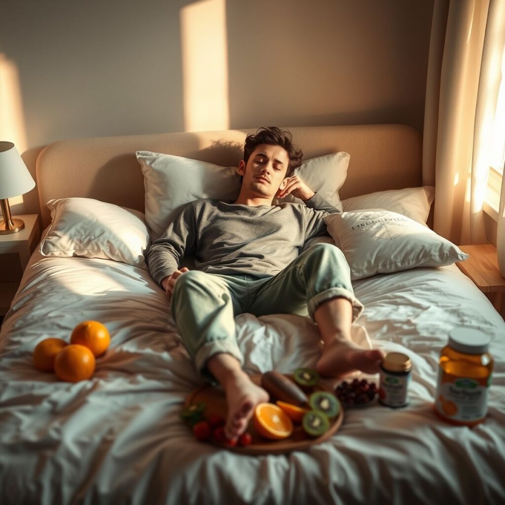 Vitaminas e o sono recuperador: descubra como melhorar seu descanso Vitaminas e o sono recuperador: descubra como melhorar seu descanso