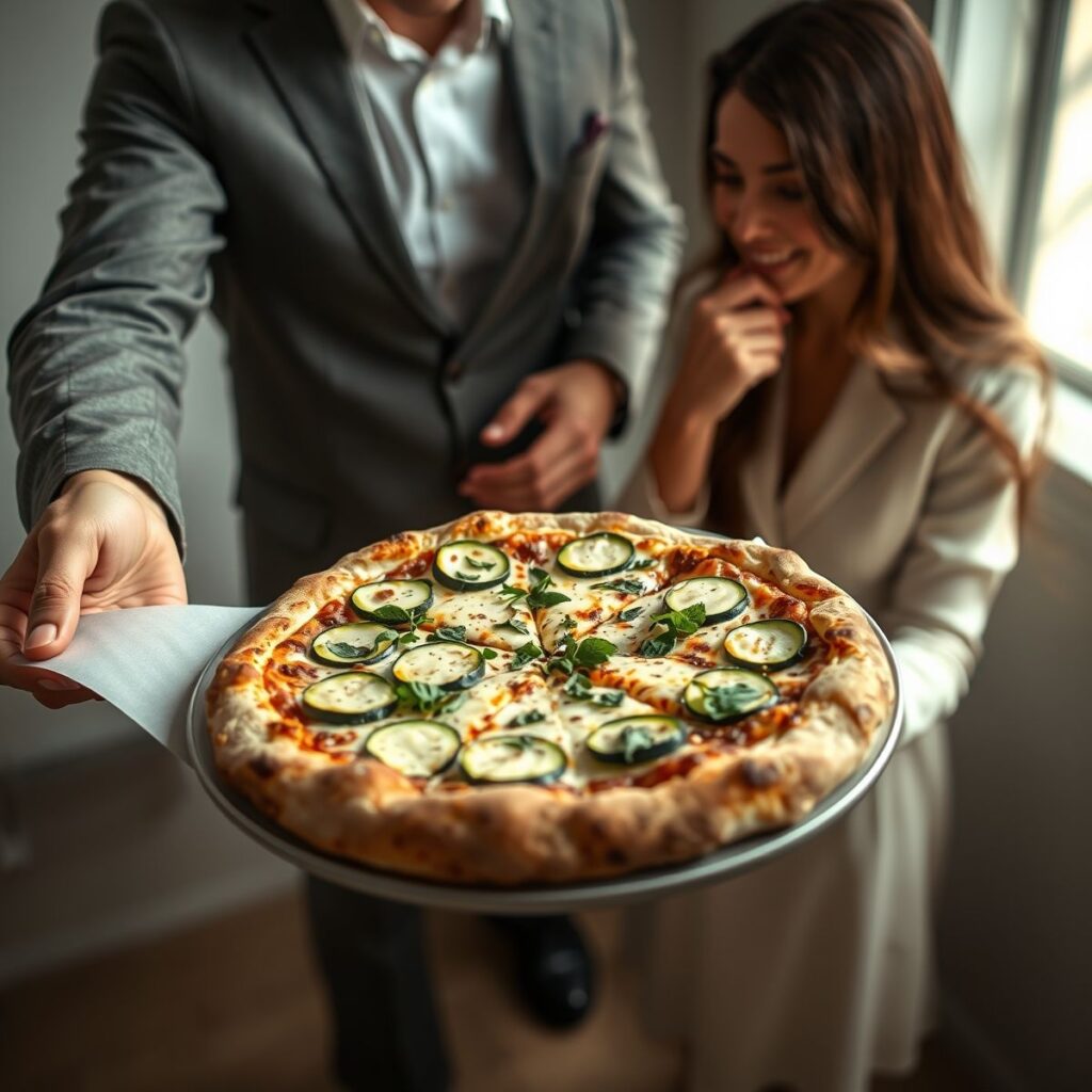 Pizza Fit de Abobrinha: Receita Saudável e Saborosa para Todos Pizza Fit de Abobrinha: Receita Saudável e Saborosa para Todos