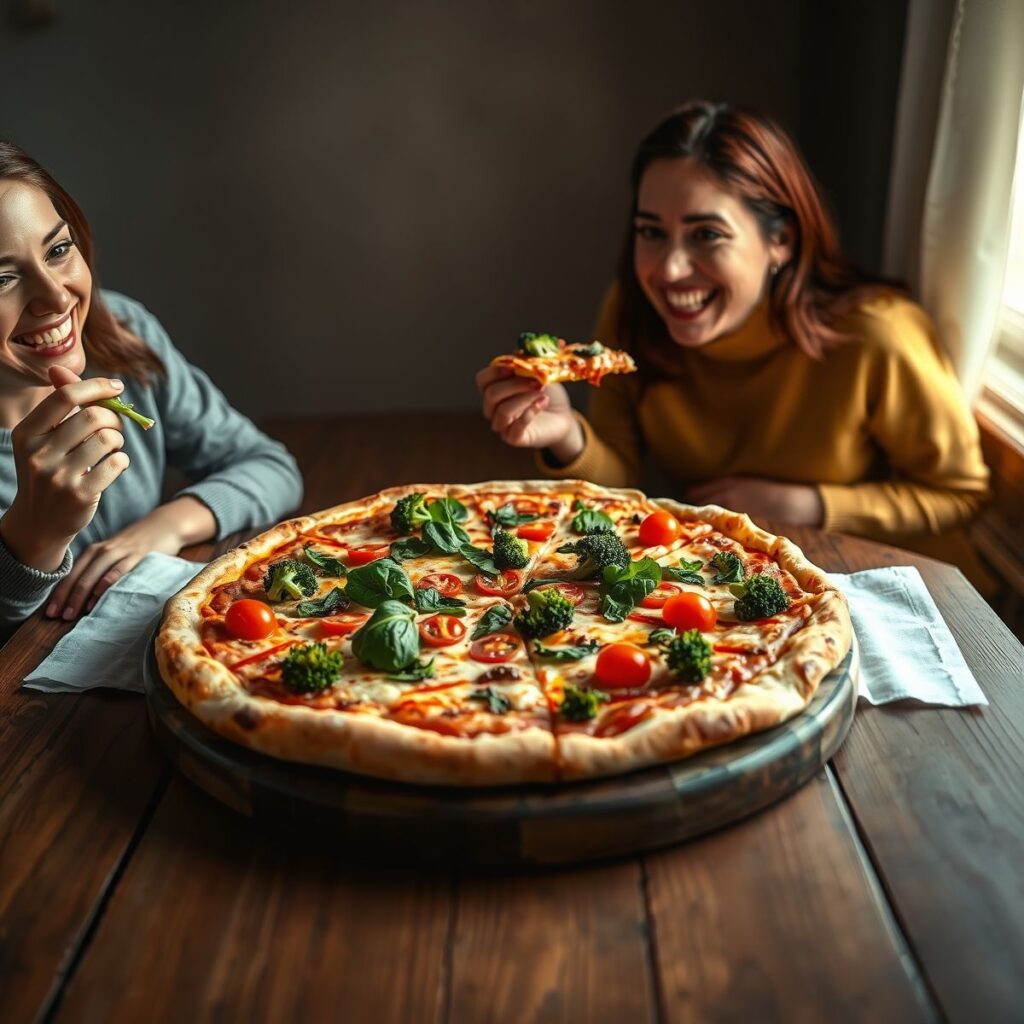 Pizza Fit com Legumes: Uma Opção Saudável e Saborosa Pizza Fit com Legumes: Uma Opção Saudável e Saborosa