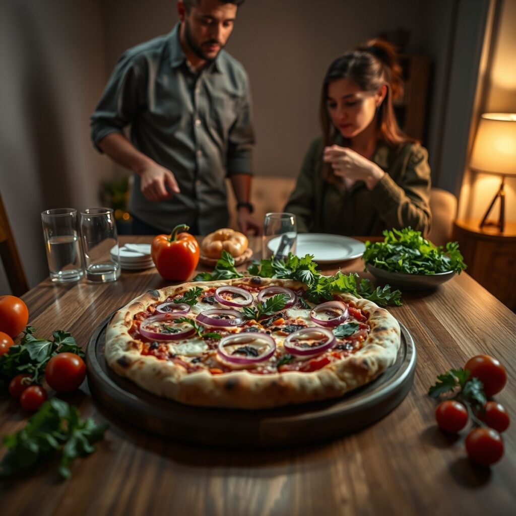 Pizza Fit com Cebola Roxa: Receita Saudável e Saborosa Pizza Fit com Cebola Roxa: Receita Saudável e Saborosa