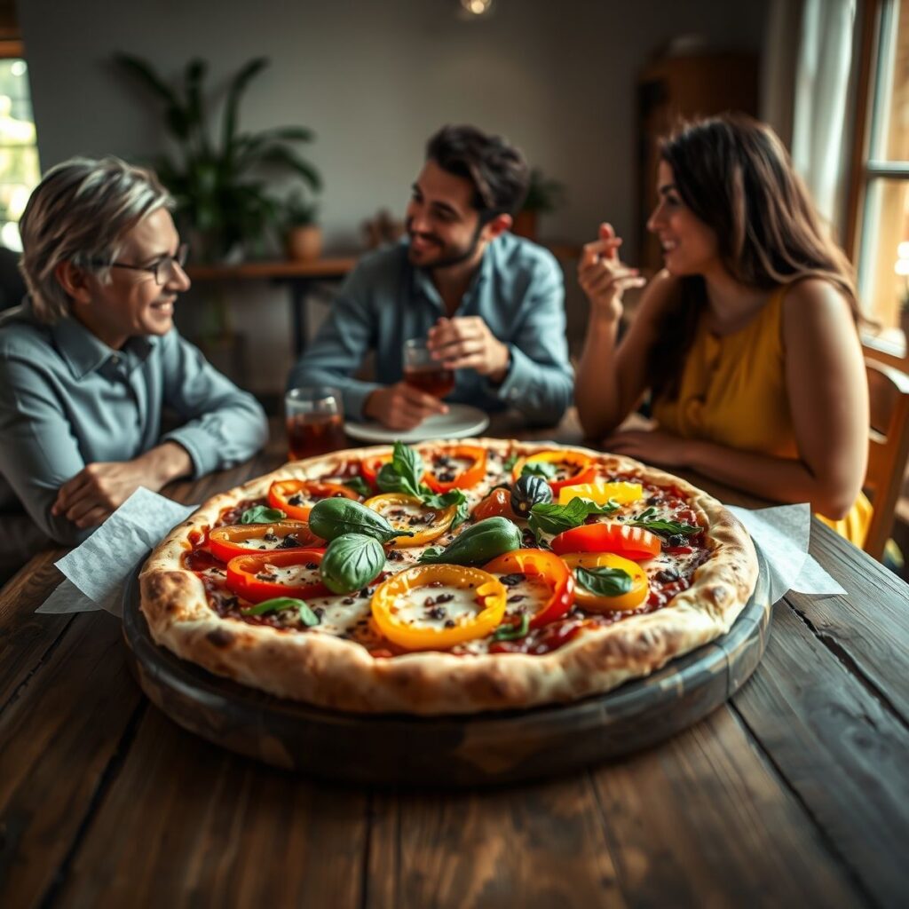 Pizza Fit com Pimentão: Receita Saudável e Deliciosa Pizza Fit com Pimentão: Receita Saudável e Deliciosa