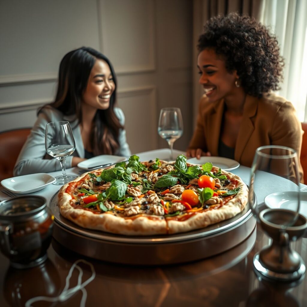Pizza Fit com Nozes: Receita Saudável e Deliciosa Pizza Fit com Nozes: Receita Saudável e Deliciosa