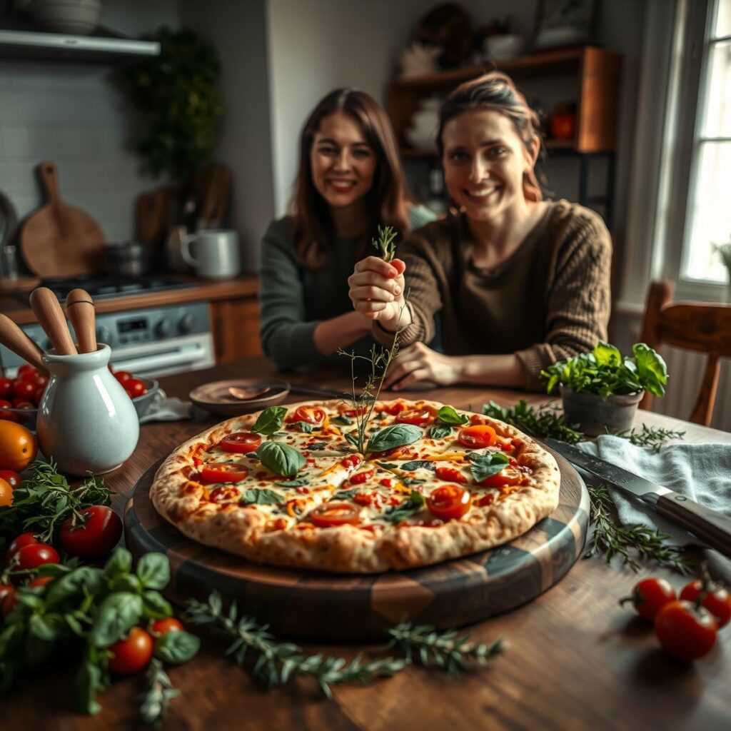 Pizza fit com grão de bico: Receita saudável e deliciosa Pizza fit com grão de bico: Receita saudável e deliciosa