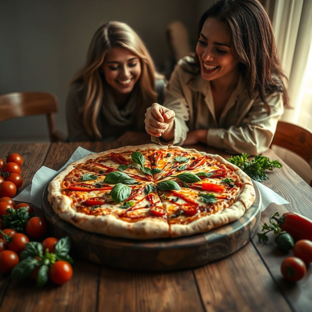 Pizza fit com molho de pimenta: receita saudável e saborosa Pizza fit com molho de pimenta: receita saudável e saborosa