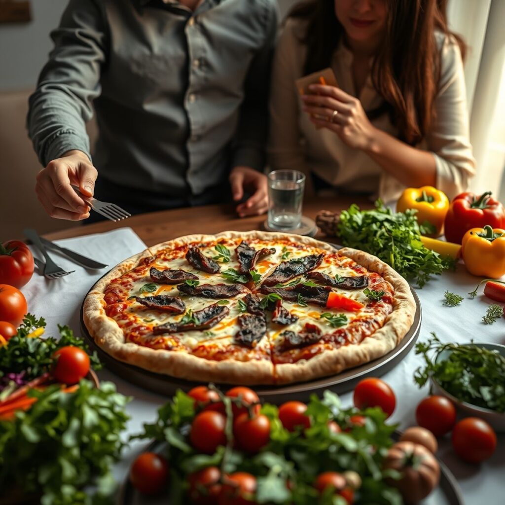 Pizza Fit com Carne de Sol: Receita Saudável e Saborosa Pizza Fit com Carne de Sol: Receita Saudável e Saborosa