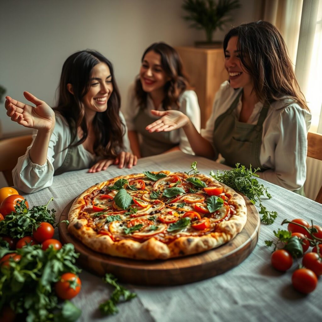 Pizza fit com molho de kimchi: receita saudável e deliciosa Pizza fit com molho de kimchi: receita saudável e deliciosa