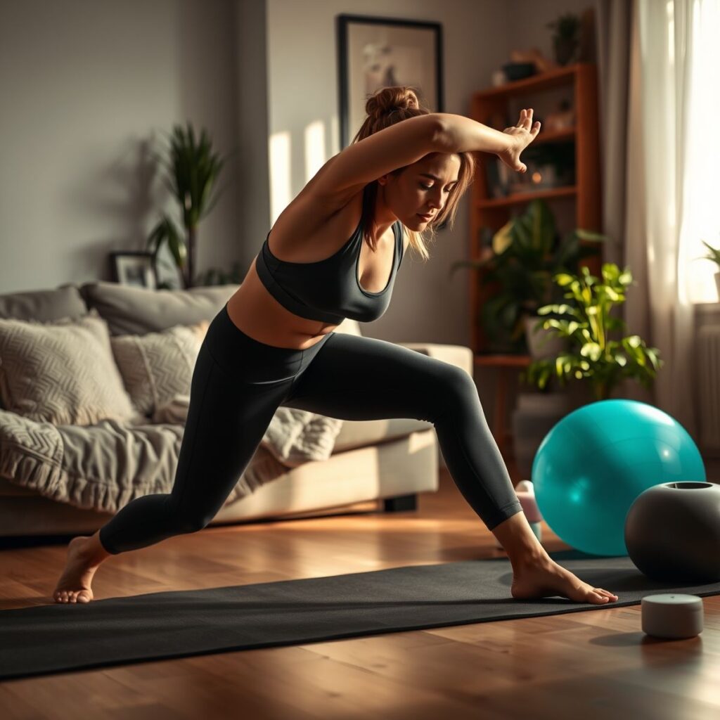 Panturrilha e Treino de Flexibilidade Funcional em Casa Panturrilha e Treino de Flexibilidade Funcional em Casa