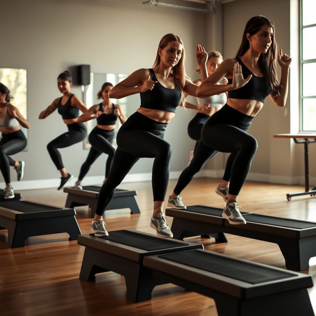 Exercícios de step para glúteos: Fortaleça e tonifique Exercícios de step para glúteos: Fortaleça e tonifique