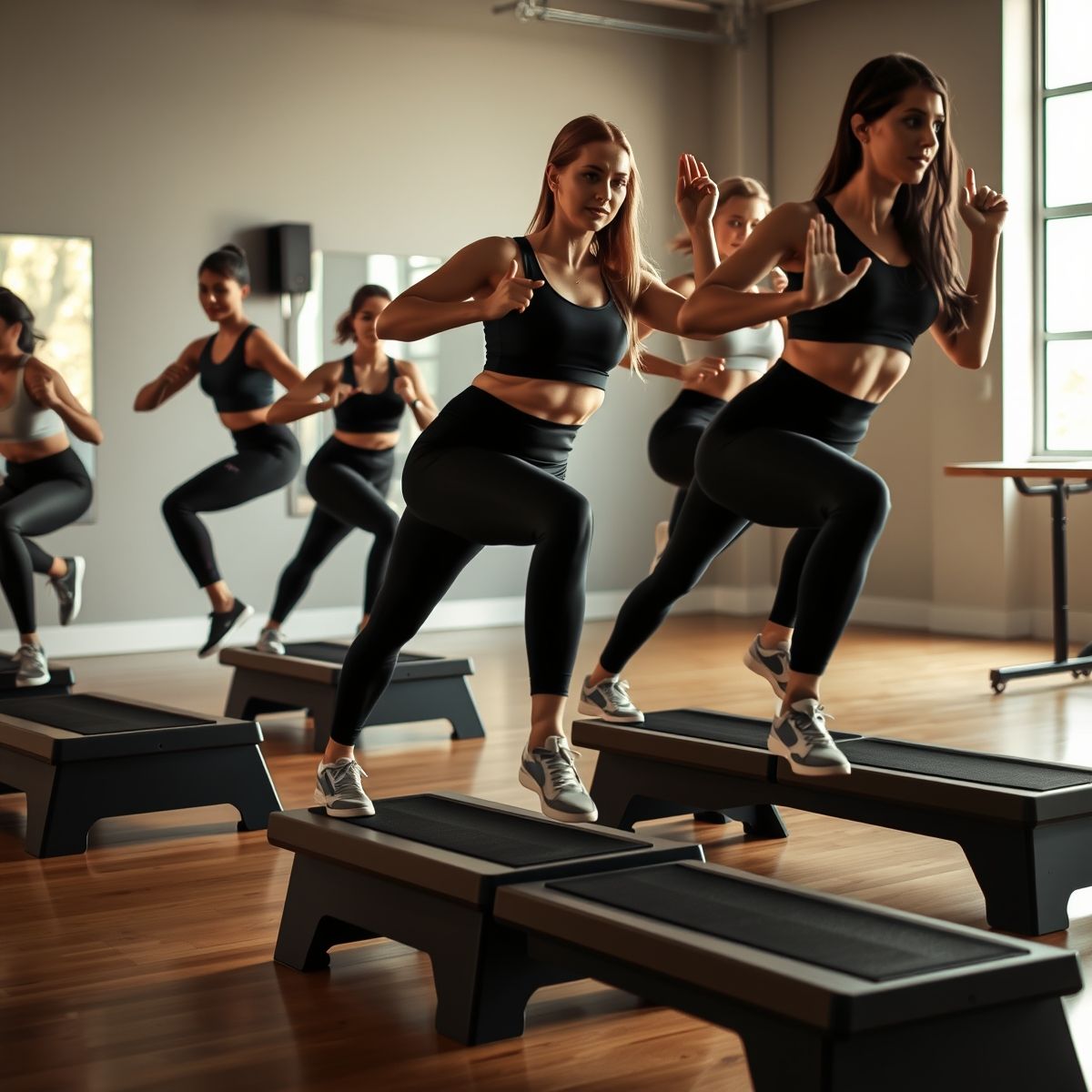 Exercícios de step para glúteos: Fortaleça e tonifique