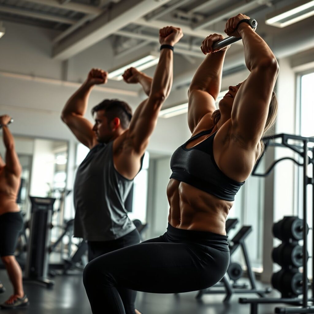 Tríceps em treino de circuito: Fortaleça seus braços com eficácia Tríceps em treino de circuito: Fortaleça seus braços com eficácia