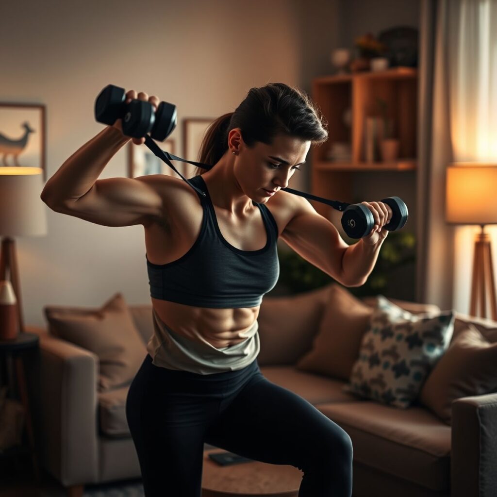 Tríceps com exercícios de treino em casa: Fortaleça seus braços Tríceps com exercícios de treino em casa: Fortaleça seus braços