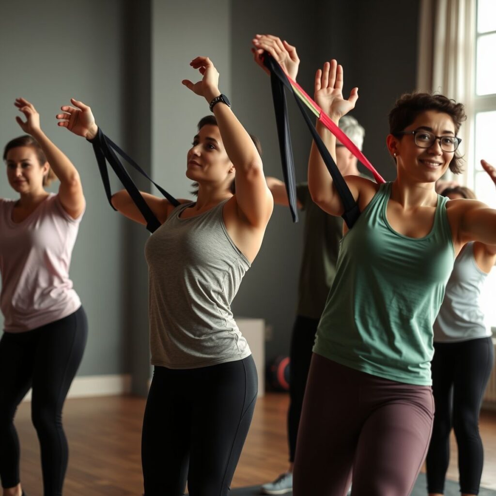 Exercícios aeróbicos com elástico: Benefícios e Dicas Práticas Exercícios aeróbicos com elástico: Benefícios e Dicas Práticas